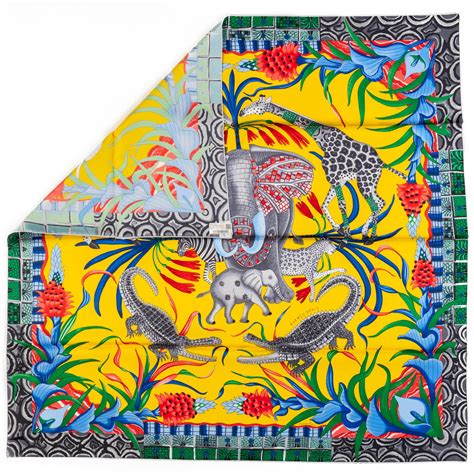 hermes zambeze scarf|Hermes La Marche du Zambeze Scarf .